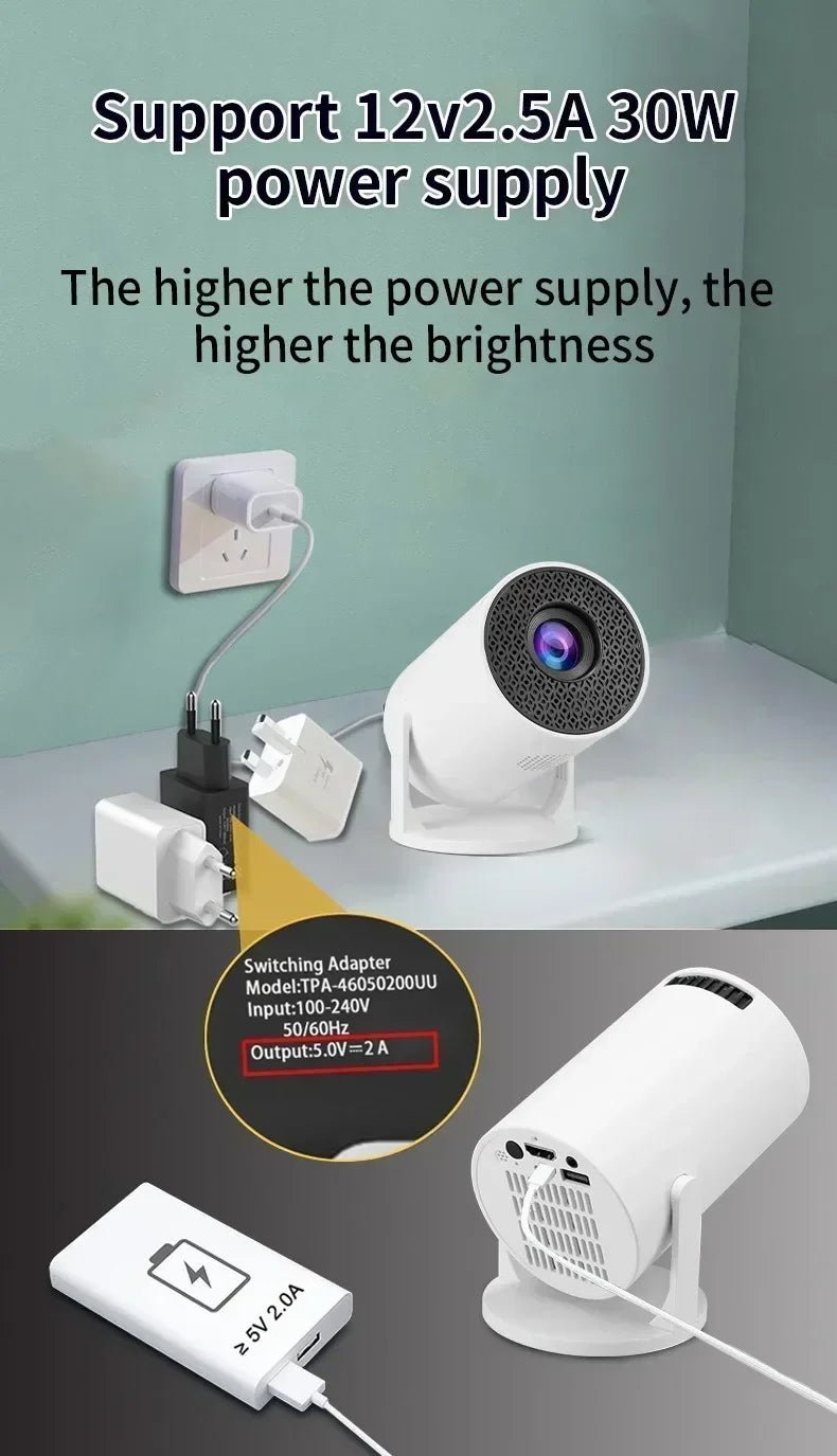 INIVEX CinéCast 4K Smart Projector - INIVEX