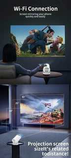 INIVEX CinéCast 4K Smart Projector - INIVEX