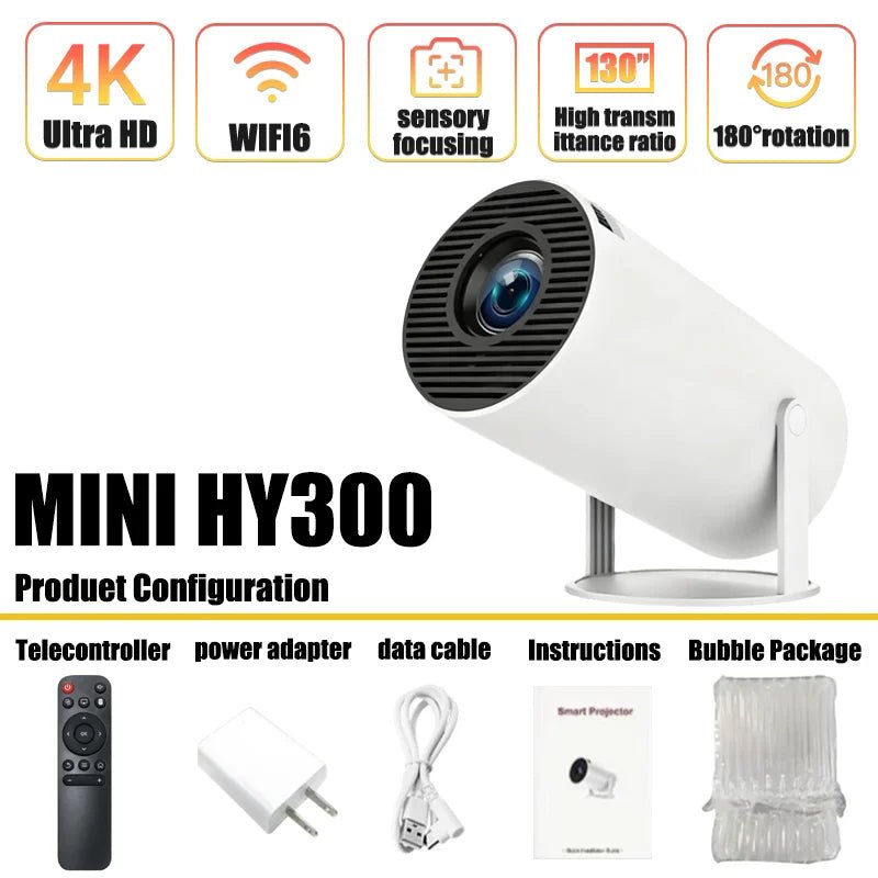 INIVEX CinéCast 4K Smart Projector - INIVEX