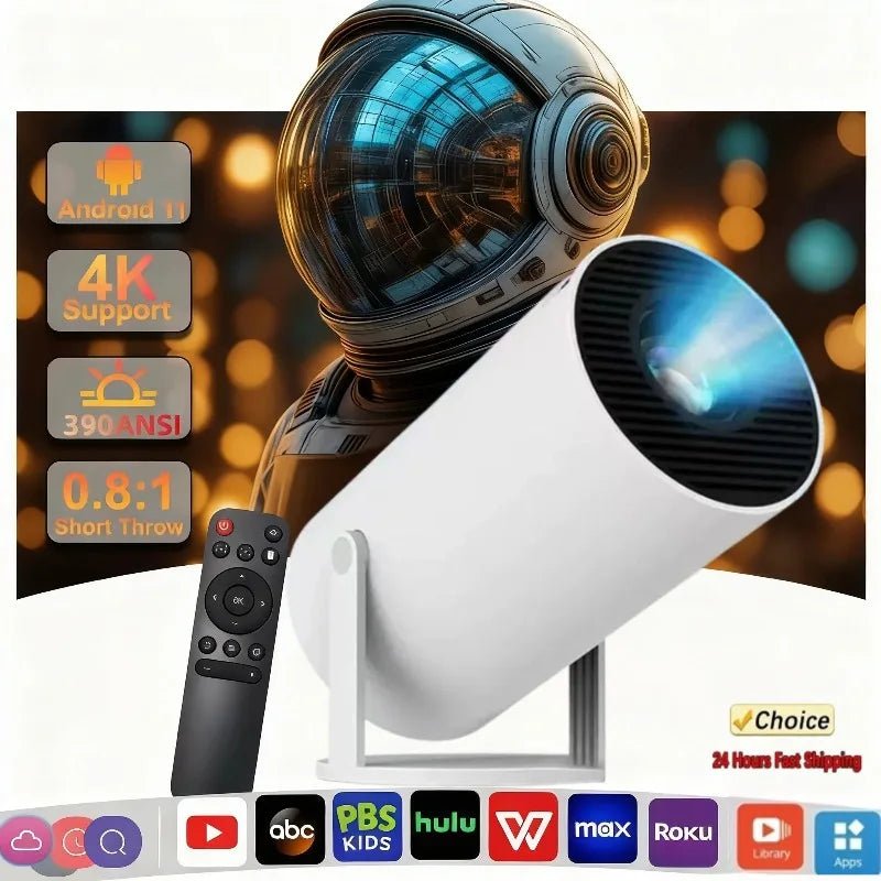 INIVEX CinéCast 4K Smart Projector - INIVEX