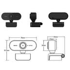 INIVEX ClearCam 2.5K HD Webcam - INIVEX