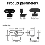 INIVEX ClearCam 2.5K HD Webcam - INIVEX