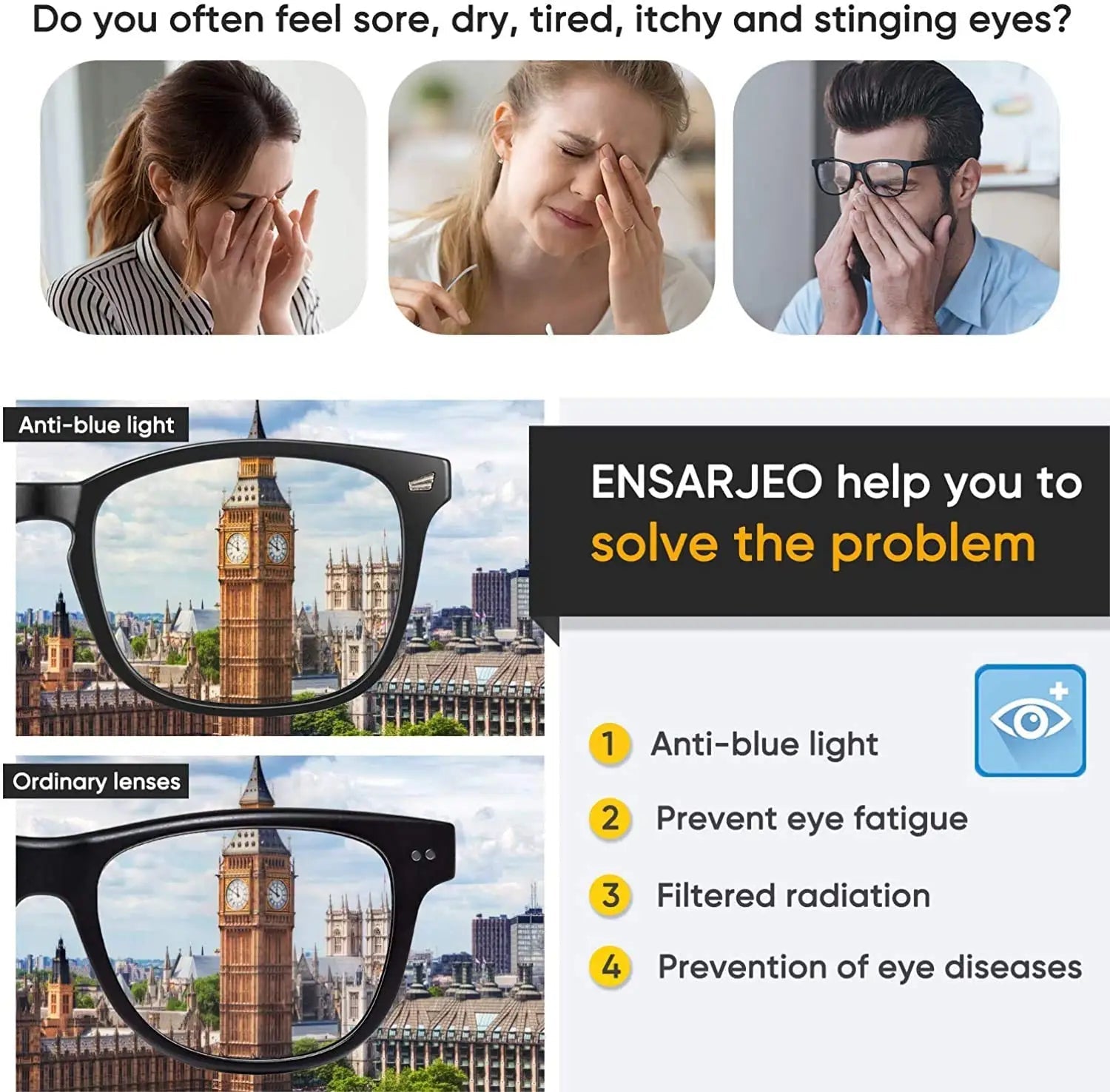 INIVEX ClearShield Blue Light Glasses - INIVEX