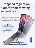 INIVEX ElevateX Aluminium Laptop Stand - INIVEX