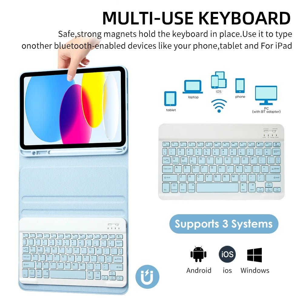 INIVEX FlexType Elite™ Ipad Keyboard Case - INIVEX