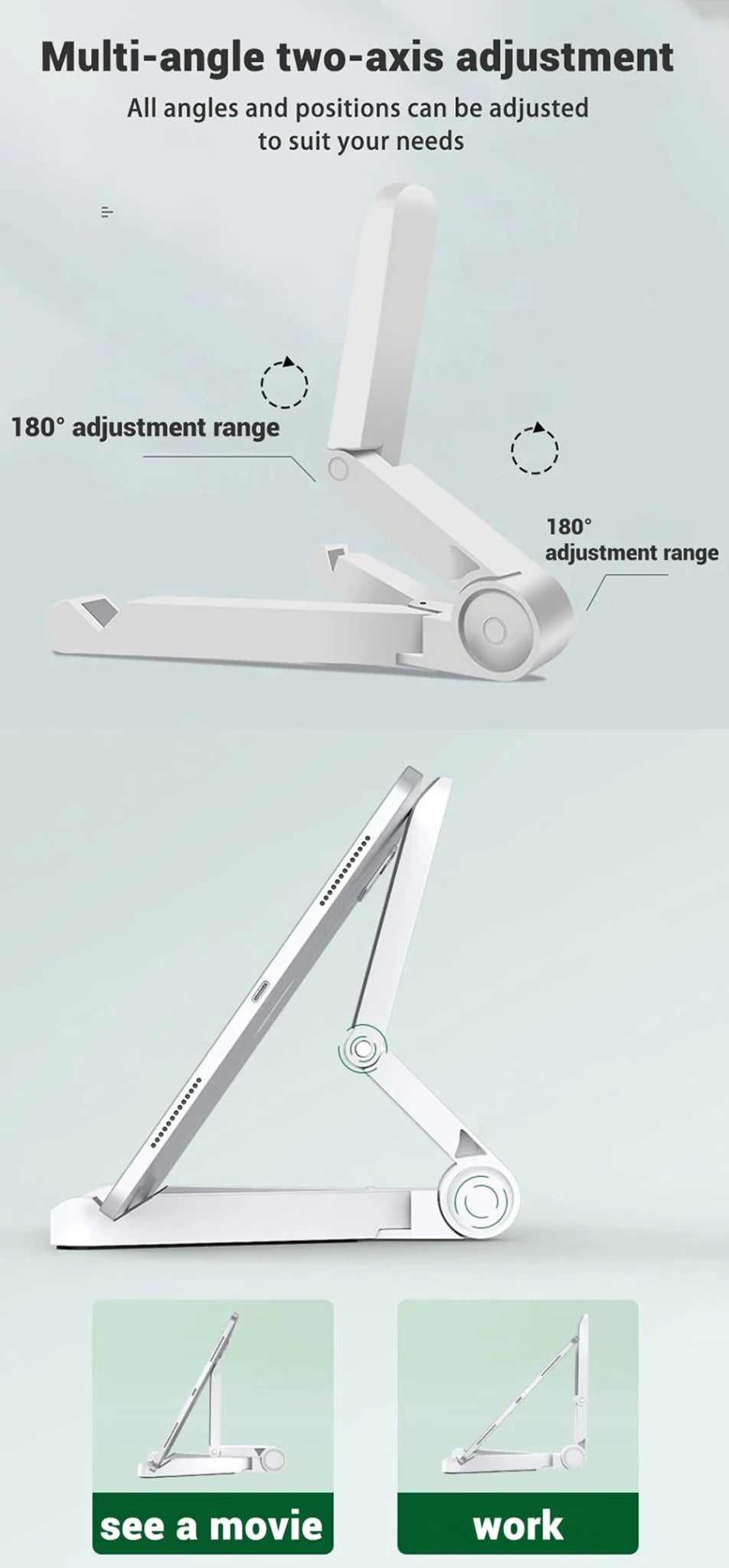 INIVEX FoldStand Pro Tablet & Phone Stand - INIVEX