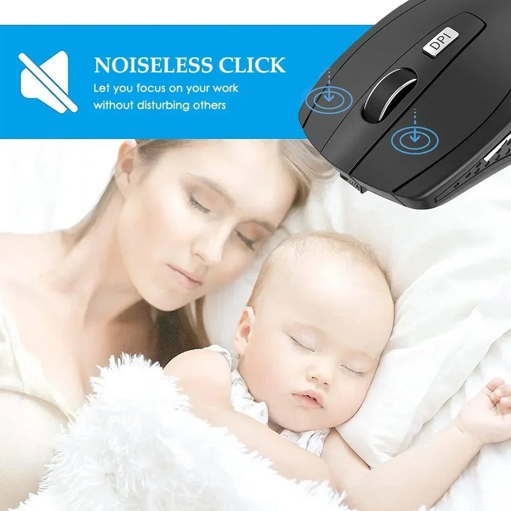 INIVEX GlidePro 1600 Wireless Office Mouse - INIVEX