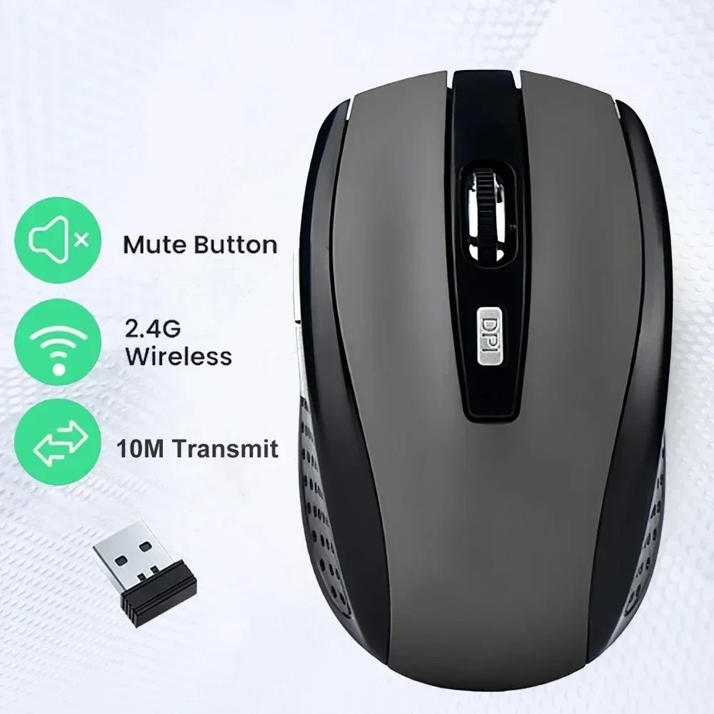 INIVEX GlidePro 1600 Wireless Office Mouse - INIVEX