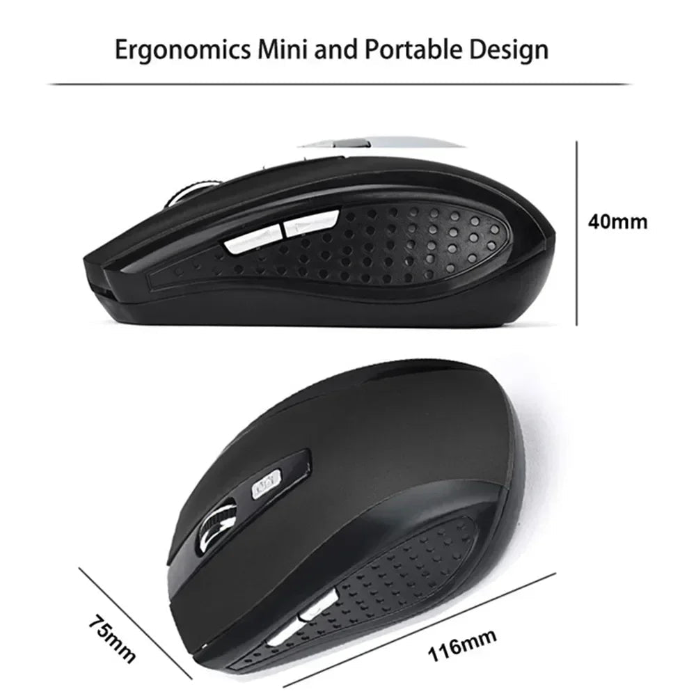 INIVEX GlidePro 1600 Wireless Office Mouse - INIVEX