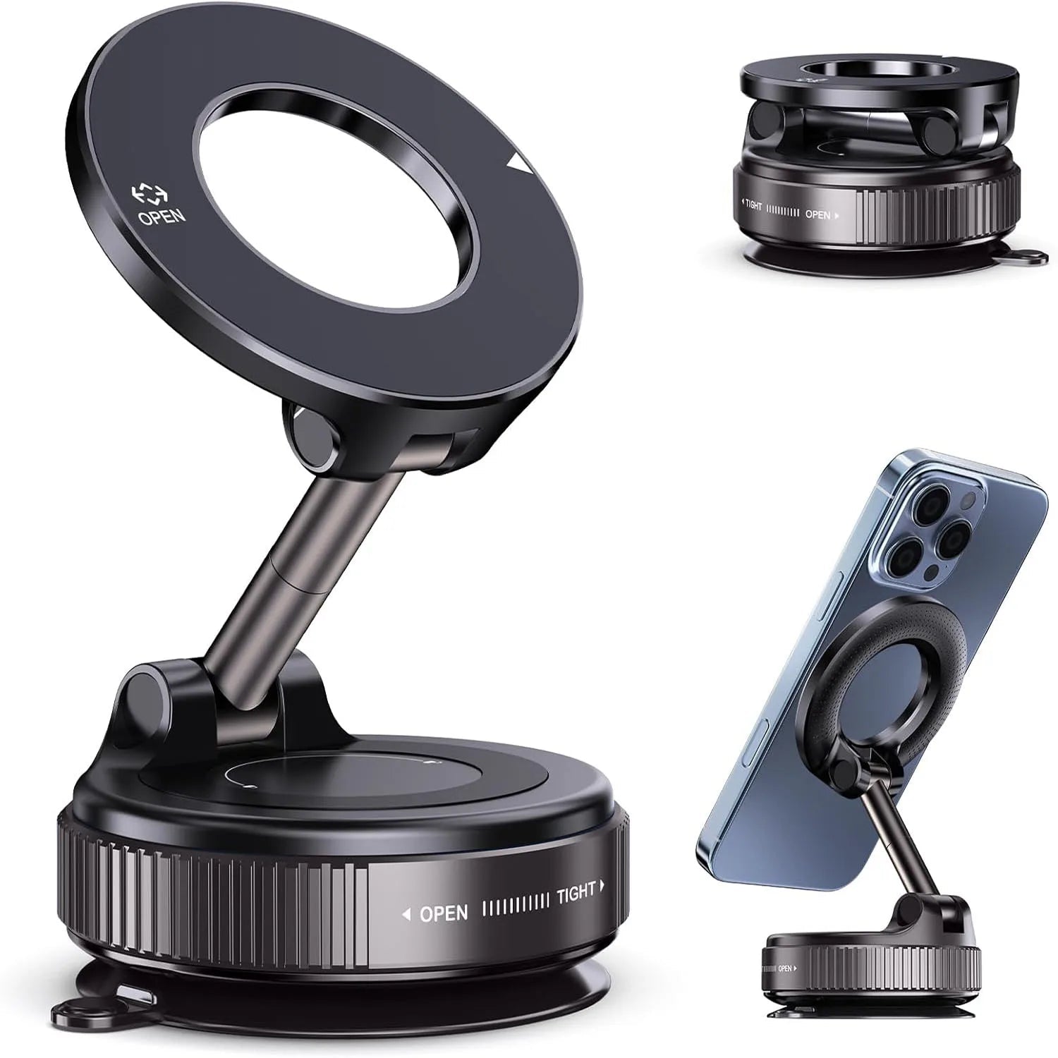 INIVEX HaloDock™ Magnetic Car Mount - INIVEX