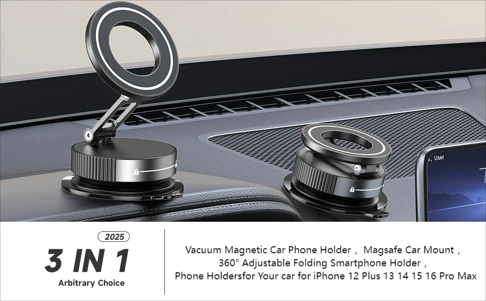 INIVEX HaloDock™ Magnetic Car Mount - INIVEX