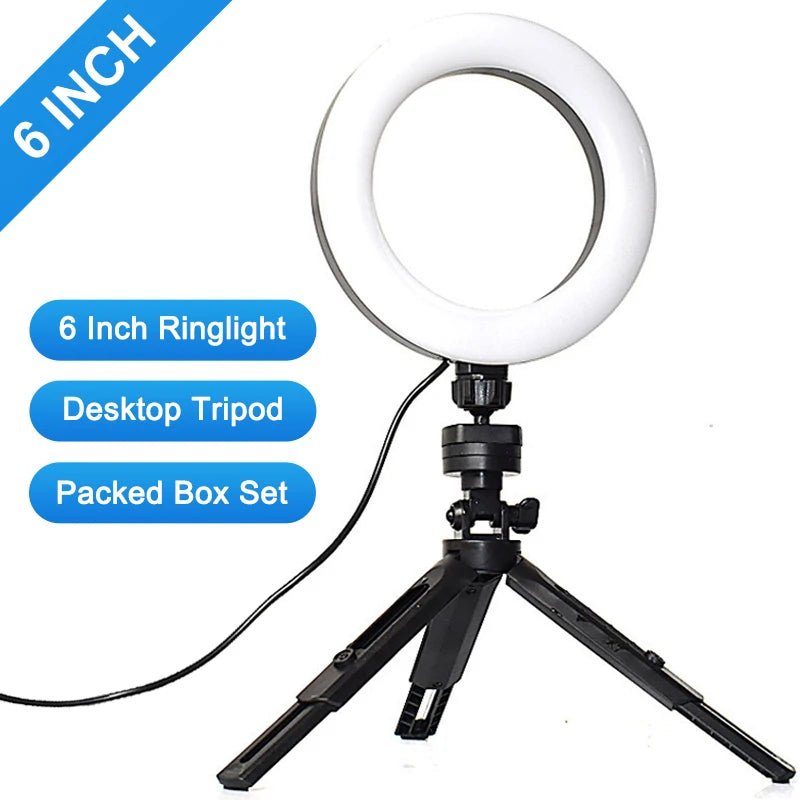 INIVEX HaloGlow Desk Ring Light - INIVEX
