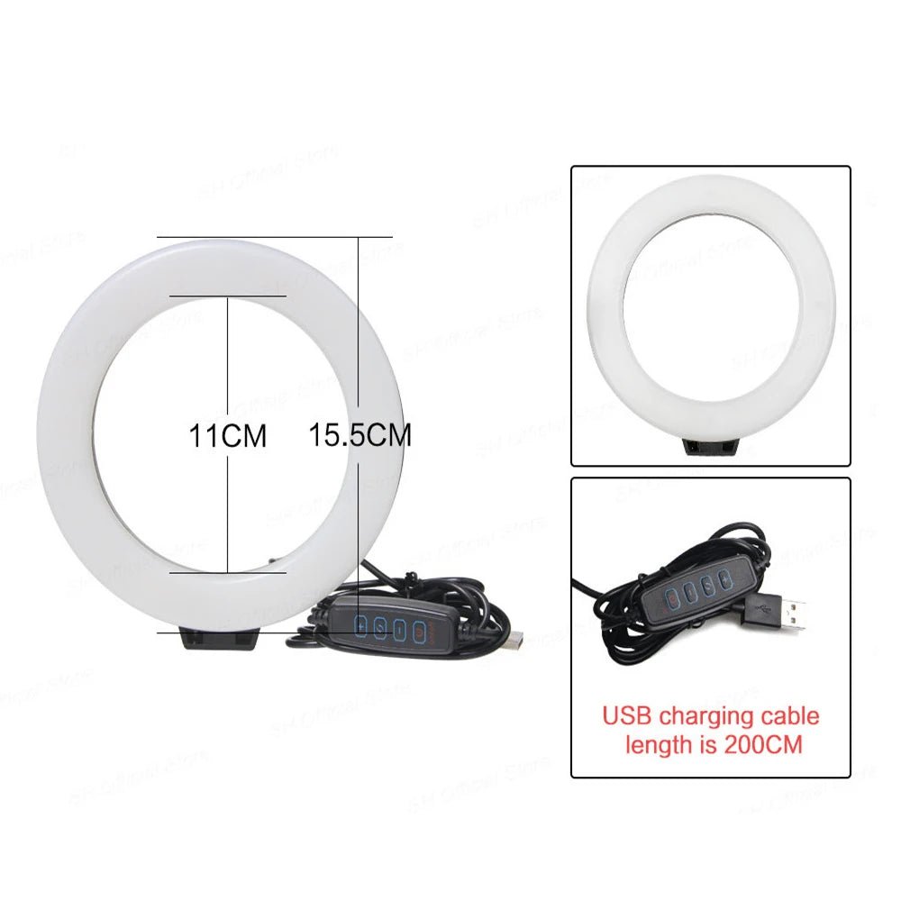 INIVEX HaloGlow Desk Ring Light - INIVEX