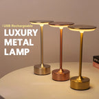 INIVEX Lumièra™ Touch Gold Table Lamp - INIVEX