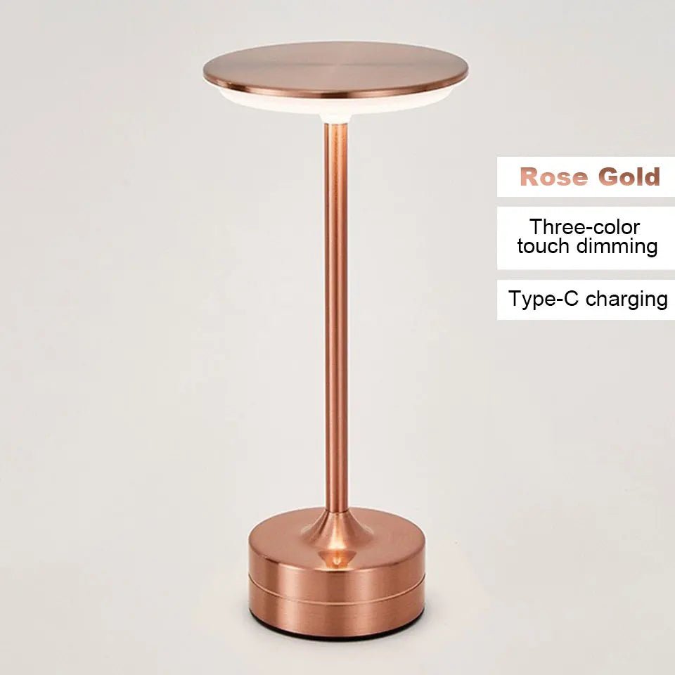 INIVEX Lumièra™ Touch Gold Table Lamp - INIVEX