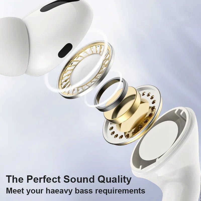 INIVEX Nova Pro Wireless Earbuds – Noise - Isolating TWS with Charging Case - INIVEX