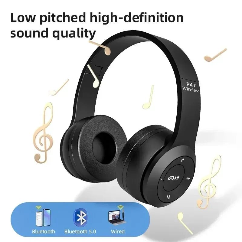 INIVEX NovaSound™ Fold Wireless Headphones - INIVEX