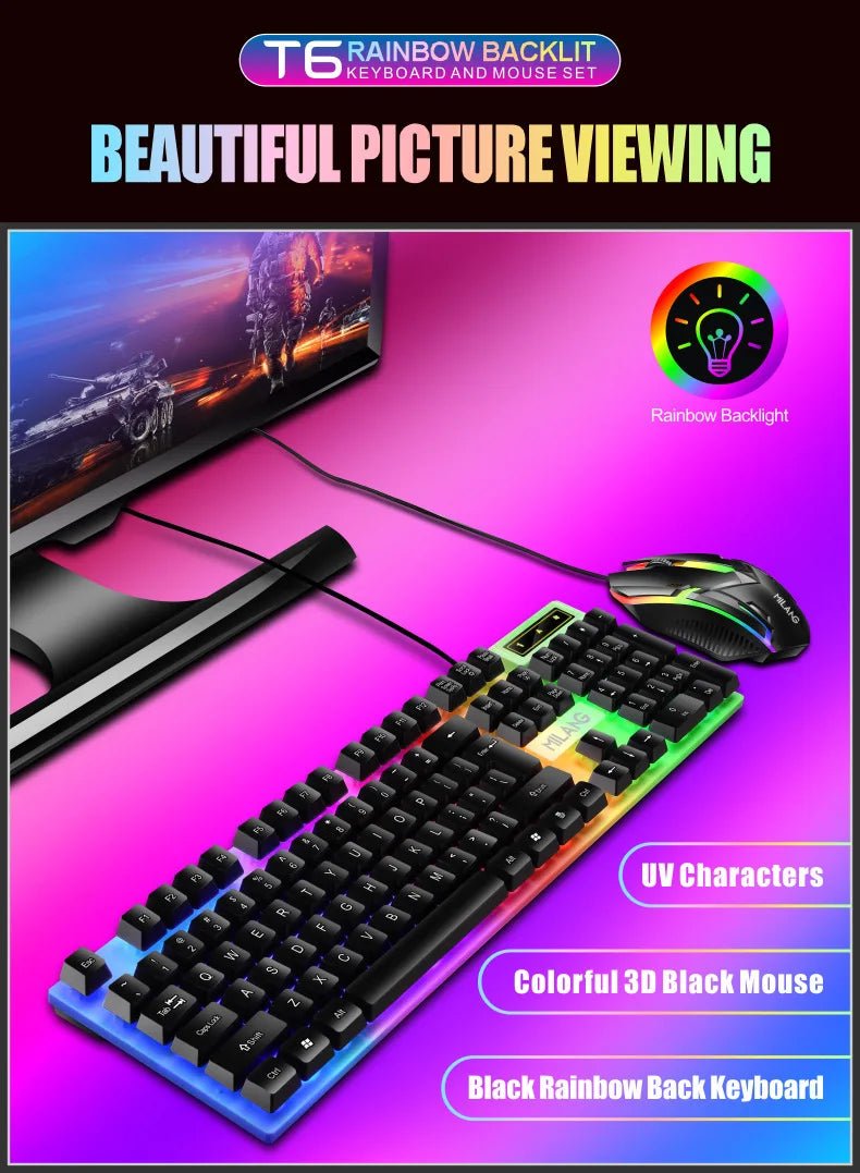 INIVEX Phantom RGB Pro Gaming Combo - INIVEX