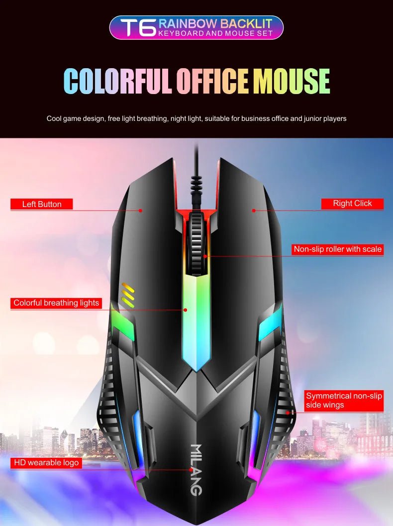 INIVEX Phantom RGB Pro Gaming Combo - INIVEX