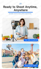 INIVEX SnapPro Bluetooth Selfie Stick - INIVEX
