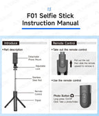 INIVEX SnapPro Bluetooth Selfie Stick - INIVEX