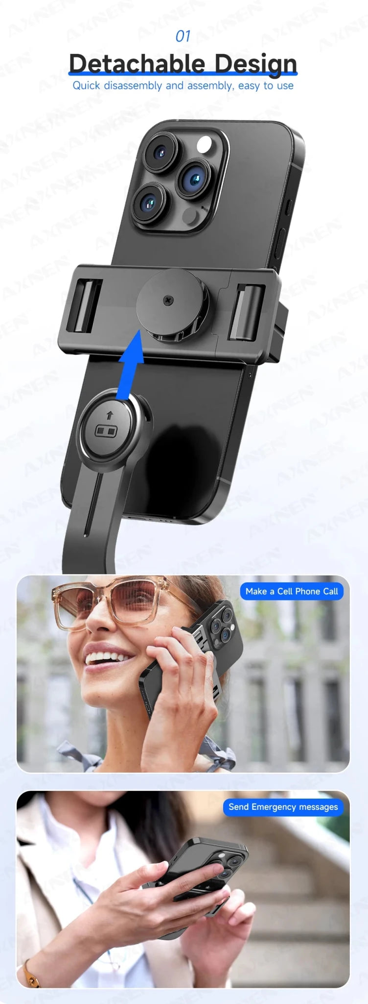 INIVEX SnapPro Bluetooth Selfie Stick - INIVEX