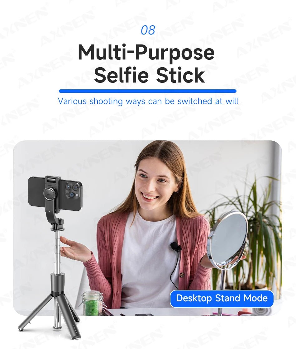 INIVEX SnapPro Bluetooth Selfie Stick - INIVEX