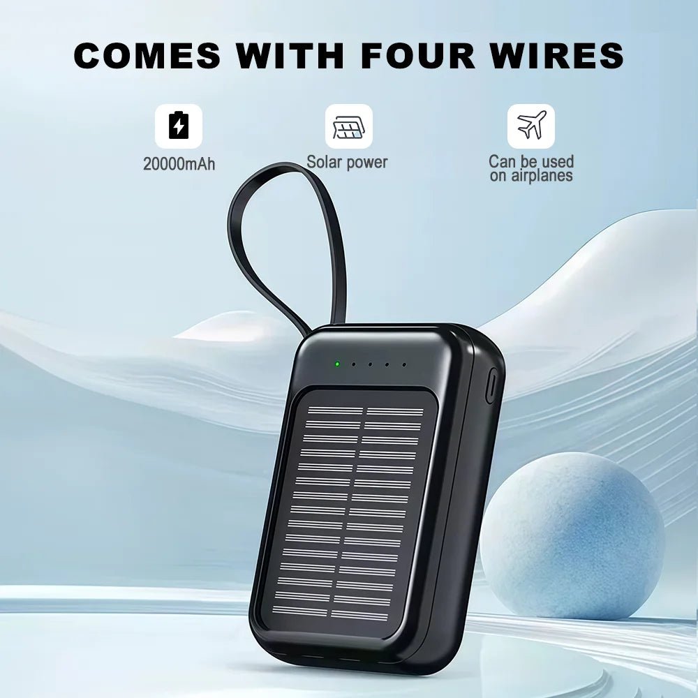 INIVEX SolarCharge 20000 Power Bank - INIVEX