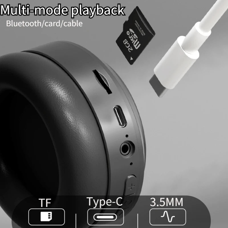 INIVEX Studio M5 Wireless Headphones – Immersive Stereo Sound - INIVEX