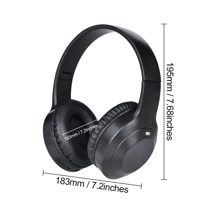 INIVEX Studio M5 Wireless Headphones – Immersive Stereo Sound - INIVEX