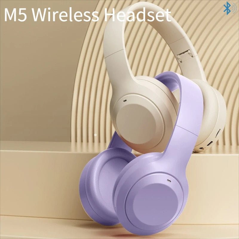 INIVEX Studio M5 Wireless Headphones – Immersive Stereo Sound - INIVEX