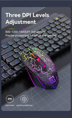 INIVEX ThunderStrike™ Wireless RGB Gaming Mouse - INIVEX