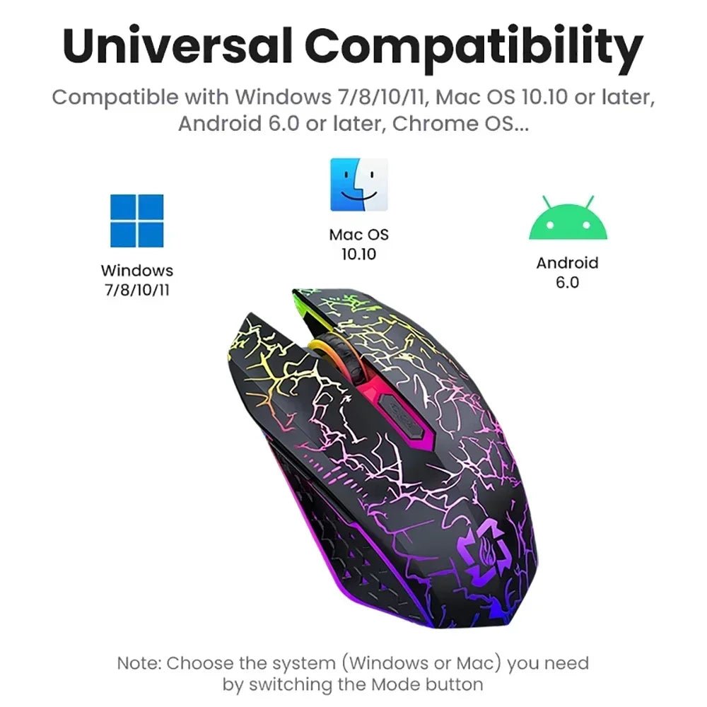 INIVEX ThunderStrike™ Wireless RGB Gaming Mouse - INIVEX