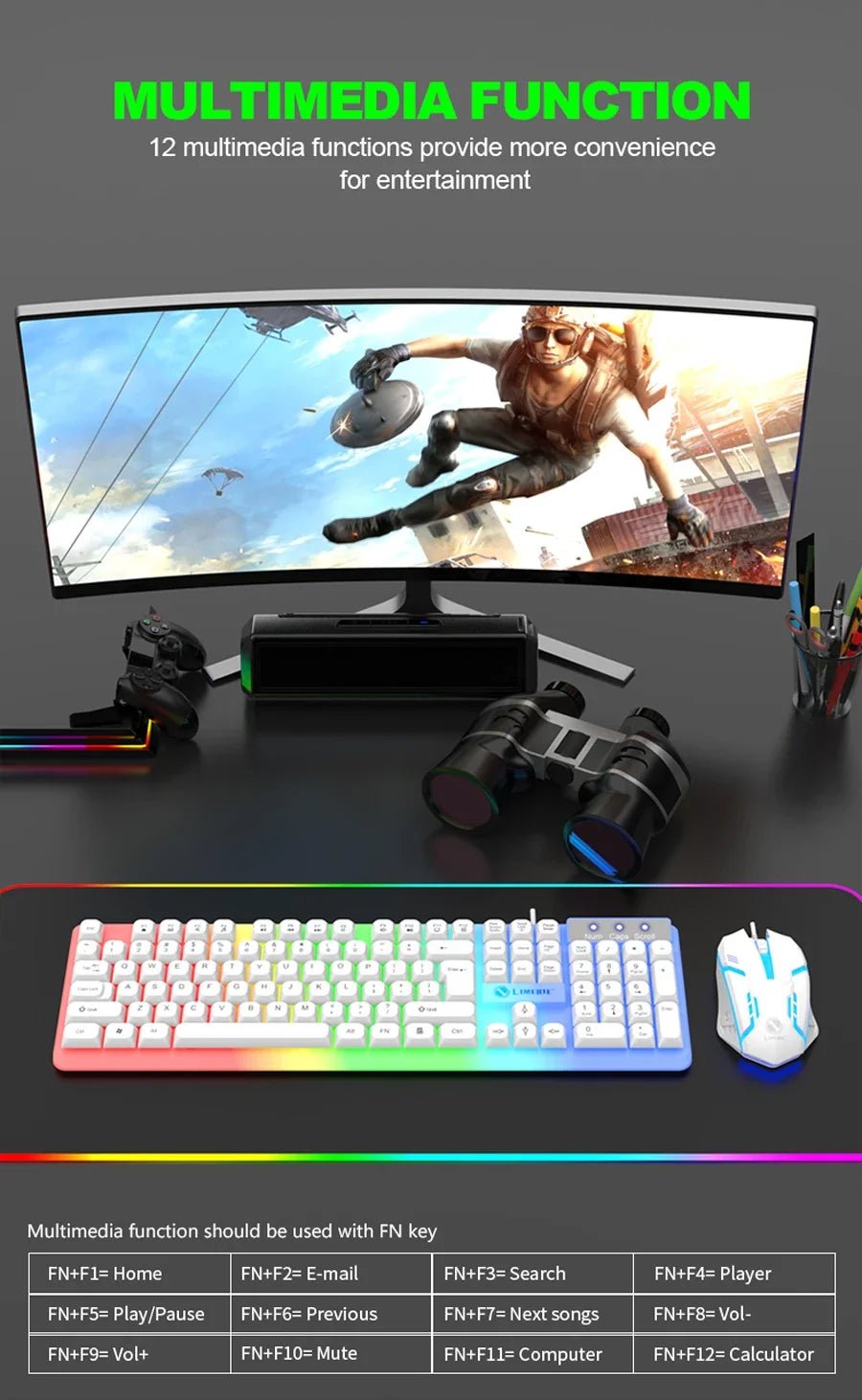 INIVEX TitanRGB™ Gaming Battle Kit - INIVEX
