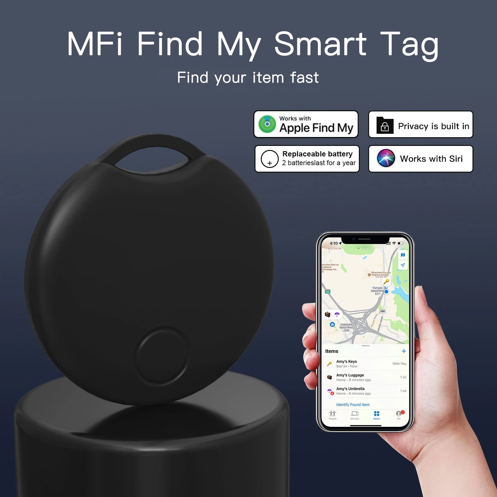 INIVEX TrackSafe Bluetooth Finder - INIVEX